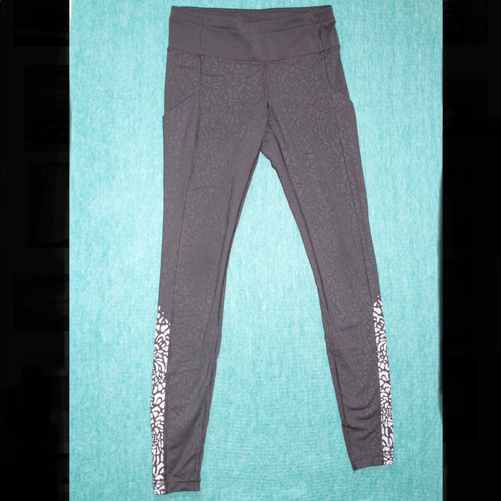 Black Designed Lululemon Athletica Leggings